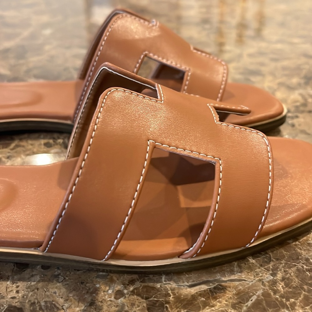 HERMES Oran Slide Sandals size 42 - Picture 6 of 10